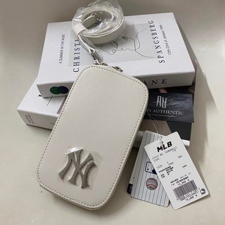 Túi mlb mini neck pouch new york yankees white