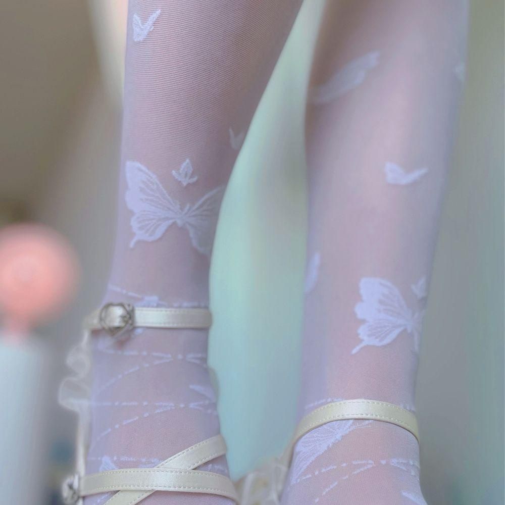 Vớ Dây Chéo Mỏng Phong Cách Harajuku JK Dễ Thương Dành Cho Bạn Gái