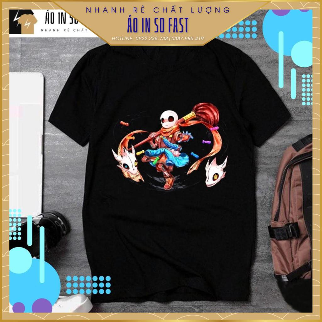 BST4 Áo phông thun in hình BÉ SANS chất đẹp giá rẻ dành cho các fan