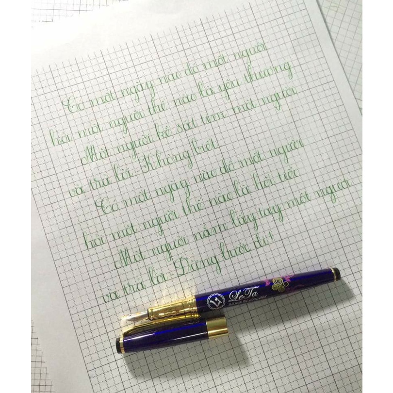 Bút Leta 005 ngòi hoa vàng siêu bền