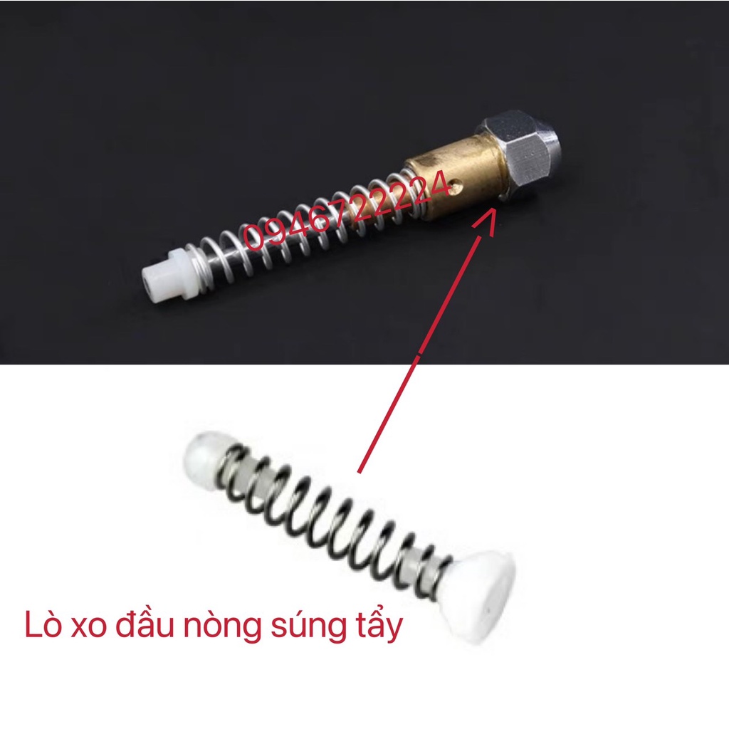lò xo đầu nòng súng tẩy