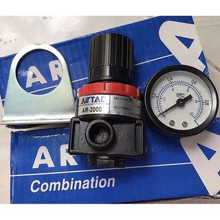 Van điều chỉnh áp suất khí nén AR2000 (Airtac)