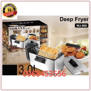 BẾP CHIÊN NHÚNG ĐIỆN SOKANY - BẾP CHIÊN NHÚNG ĐIỆN 3L