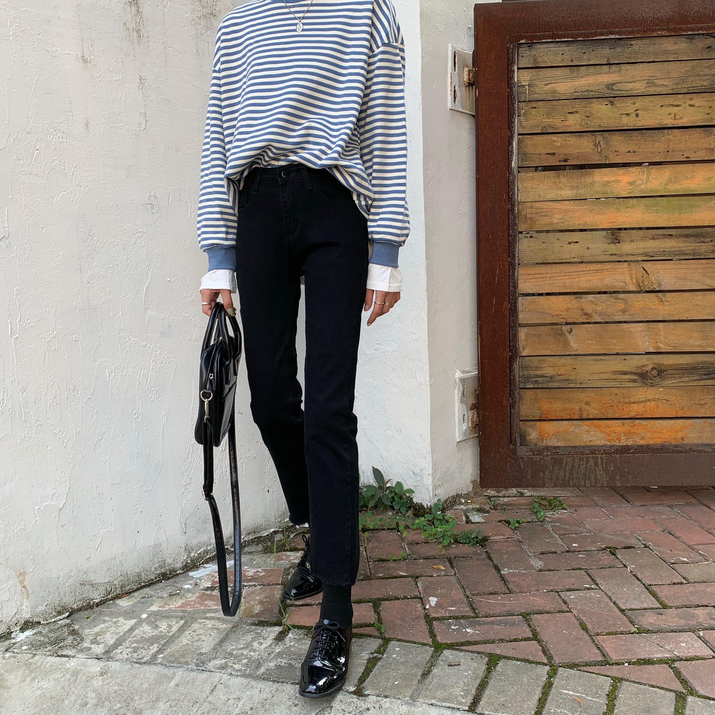  Quần Jean Lưng Cao Ống Suông Trơn Màu Cá Tính Cho Nữ 32003 | BigBuy360 - bigbuy360.vn