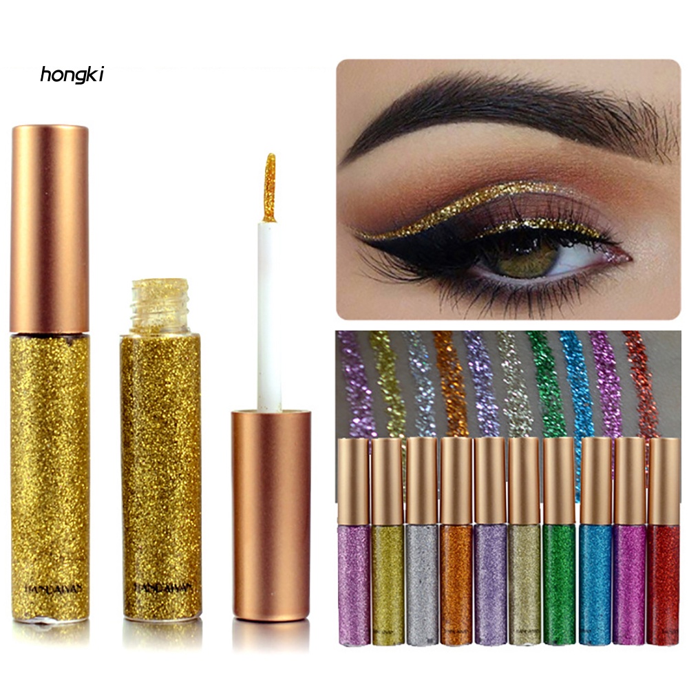 Set 10 bút kẻ mắt dạng lỏng màu sắc long lanh dành cho nữ
 | BigBuy360 - bigbuy360.vn