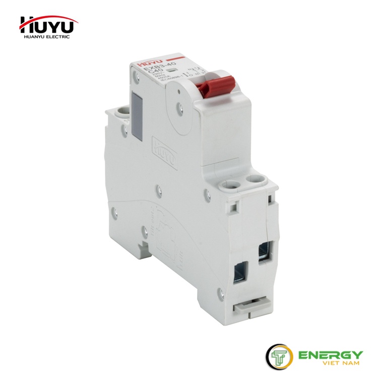 Áp Tô Mát HUYU AC DZ47N-63 1P C6A