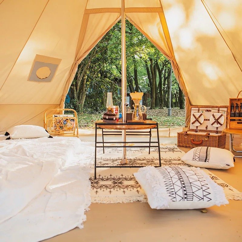 Lều mông cổ cắm trại glamping 8-12 người NatureHike NH20ZP005