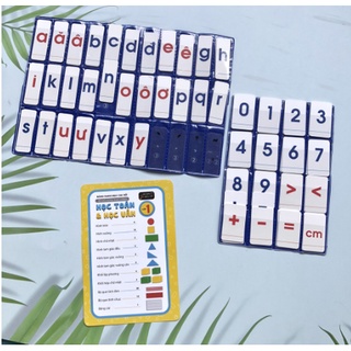 Bộ thực hành LỚP 1 (Học Toán&Học Vần + Bộ lập Phương) TT mới nhất