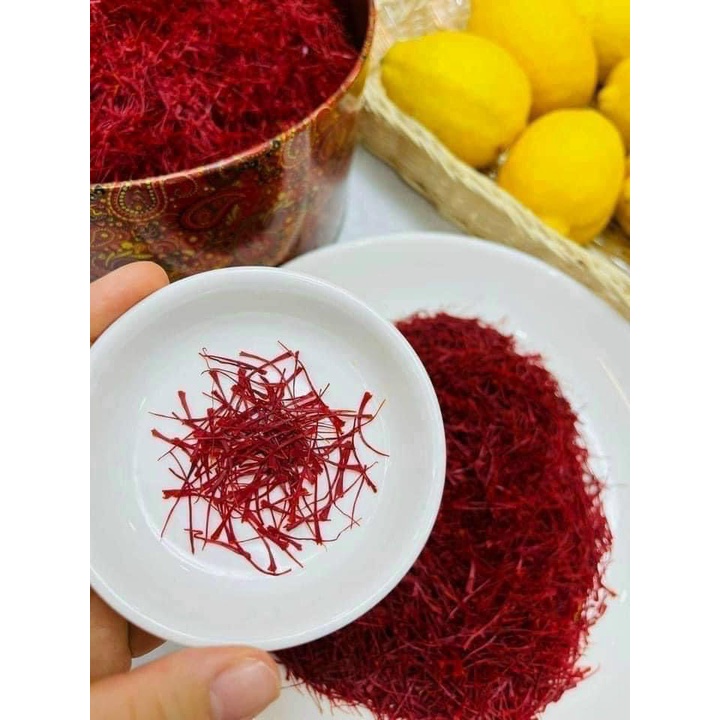 Nhụy Hoa Nghệ Tây Saffron Bahraman Chính Hãng Hộp 1Gram - Saffron Bahraman GEM Super Negin