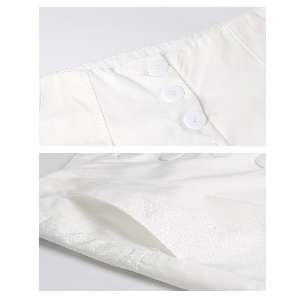 Q18069 Quần ngắn nữ hè đẹp vải cotton mát cao cấp hàng nhập