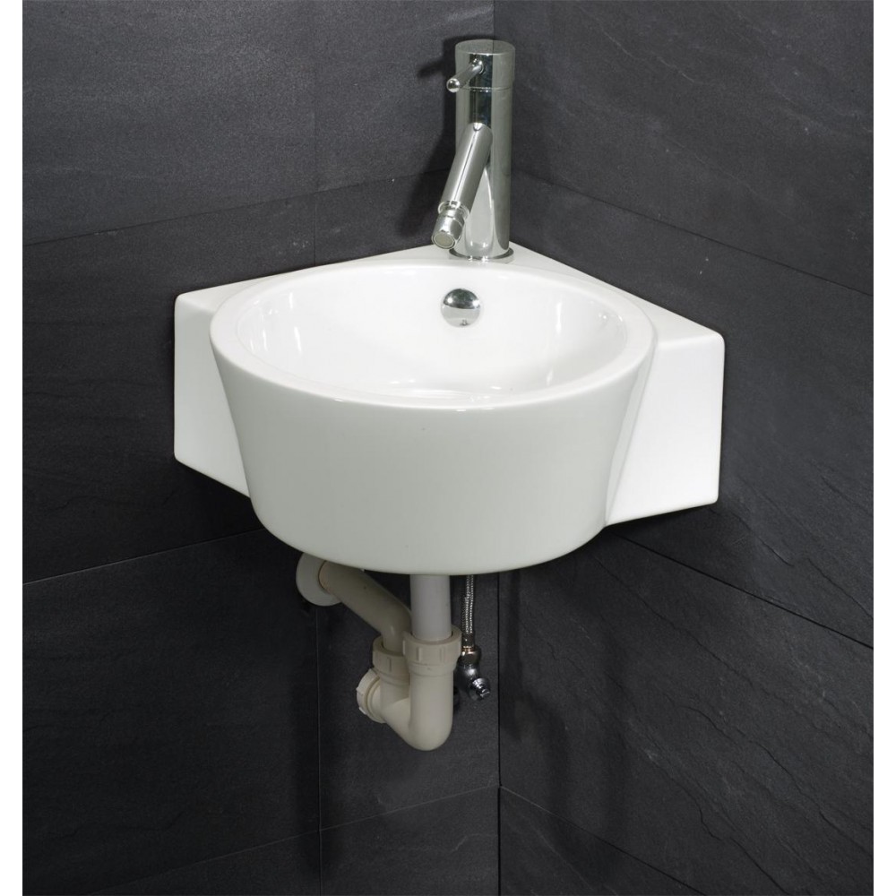 Chậu Rửa Lavabo Treo Góc LF5238 - CAESAR (Hàng Chính Hãng)