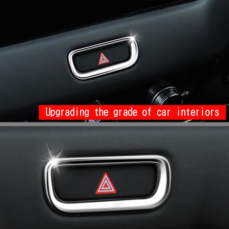 Nút đèn cảnh báo nguy hiểm ô tô Nắp đậy công tắc cho Honda Vezel HR-V HRV 2021-2022