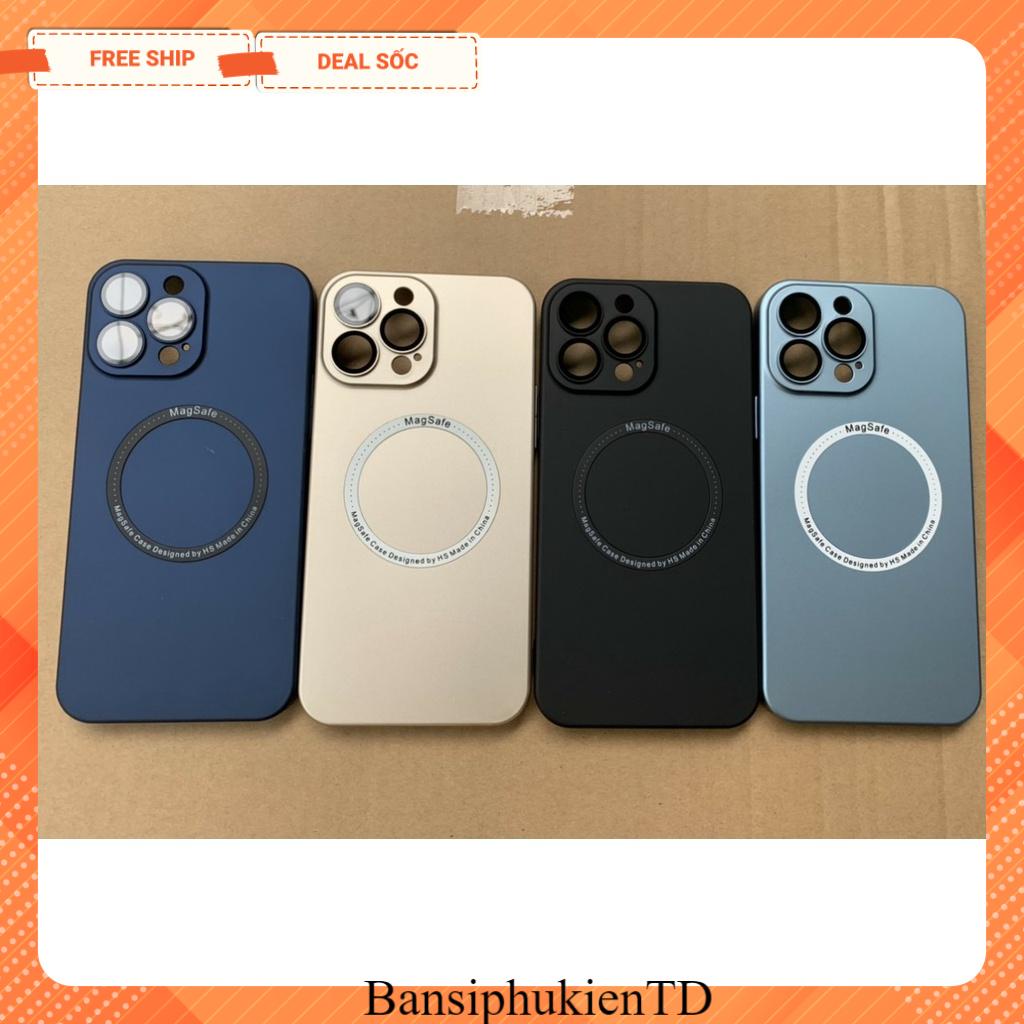 Ốp Lưng iPhone 13 ProMax , 13 Pro , 13 , 12 ProMax , 12 Pro , 12 Hỗ Trợ Sạc Không Dây , Có Hiện Thông Báo