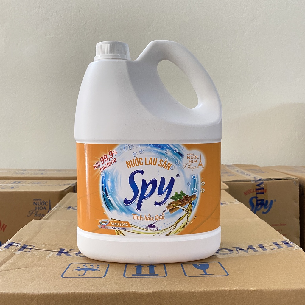 Nước lau sàn hương SPY hương Quế 3600ml khử mùi hôi tanh