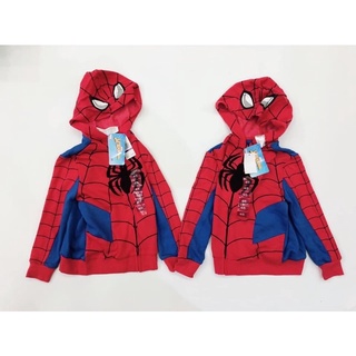 ÁO KHOÁC NỈ SPIDERMAN