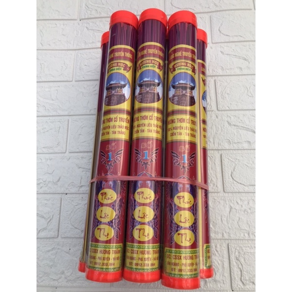 Nhang Thảo Mộc Sạch Hương Học kích thước 38cm 110Cây/1 ống