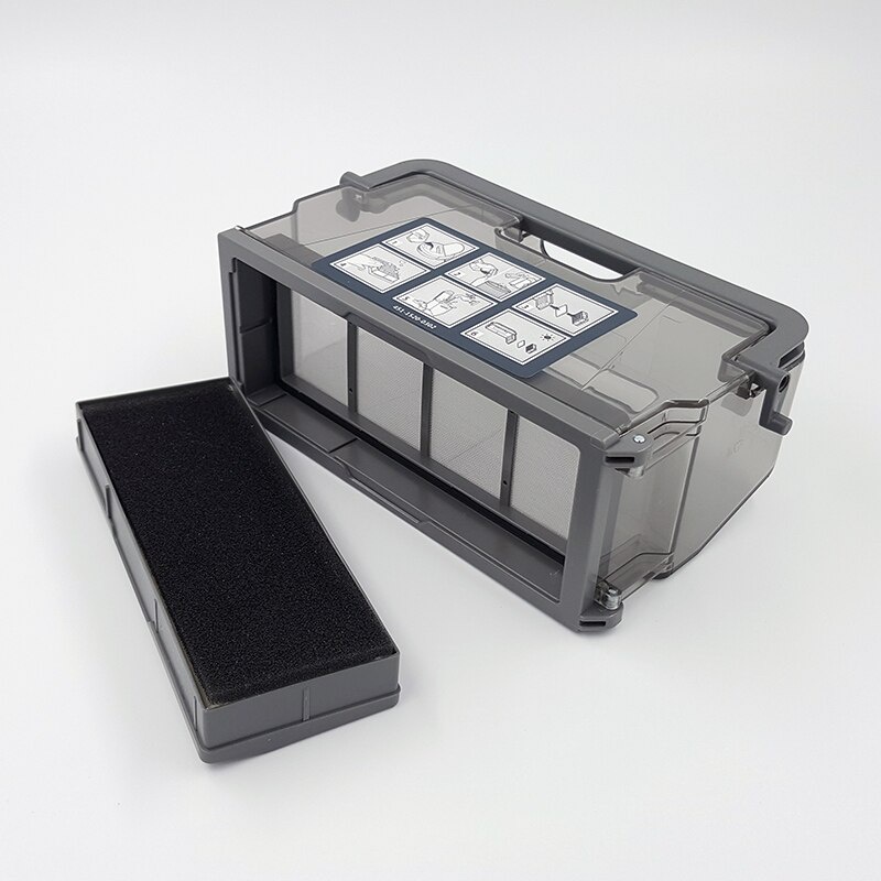 Hộp rác, hộp bụi robot hút bụi Ecovacs Deebot DD35-DJ35-DN33- DN320-DN36-DN39-DN55-DN520