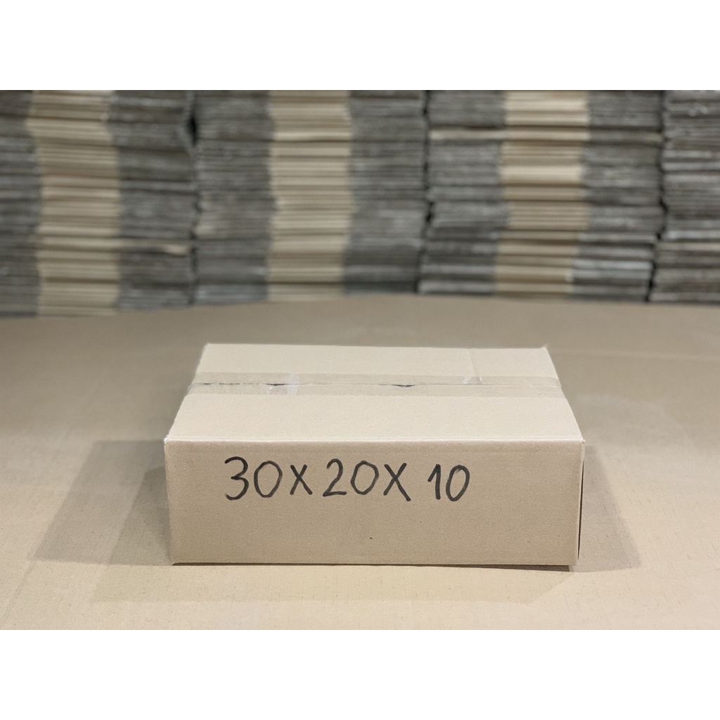 30x20x10 combo 50 hộp carton đóng hàng SL01