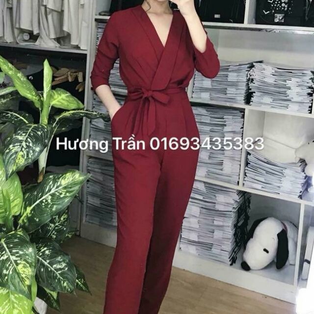 Jum thun lụa đỏ đô