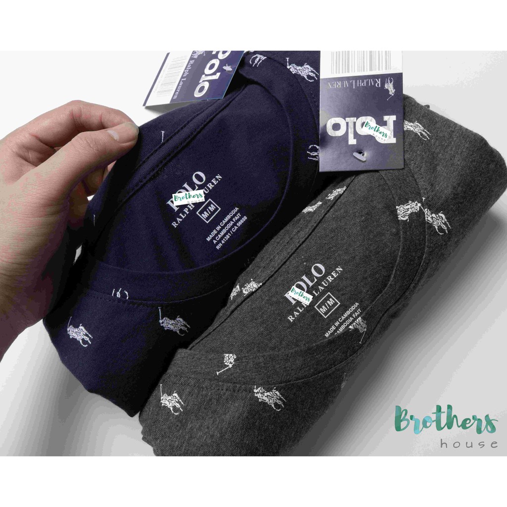 |Vải cotton| Áo thun họa tiết logo từ thương hiệu Polo trẻ trung dễ mặc