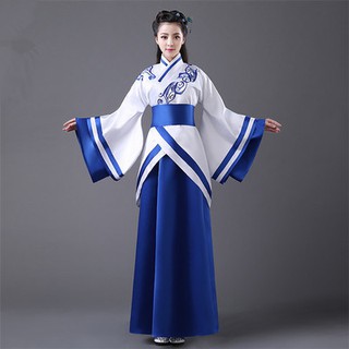 Cosplay áo lụa cổ trang Trung Quốc