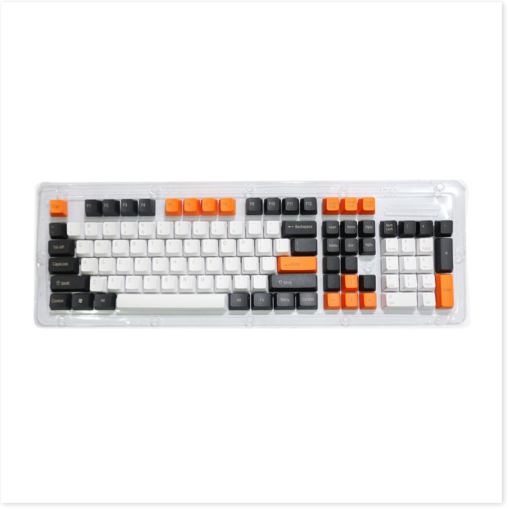 SET KEYCAP PBT DOUBLESHOT 104 PHÍM CHẤT LƯỢNG CAO CẤP ĐỦ MÀU XUYÊN LED