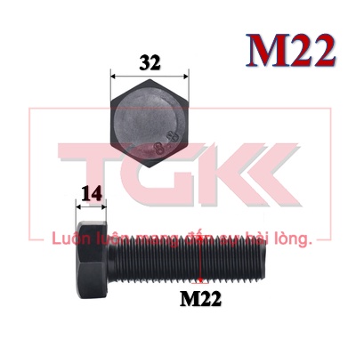 Bulong 8.8 M22 (40-180mm)