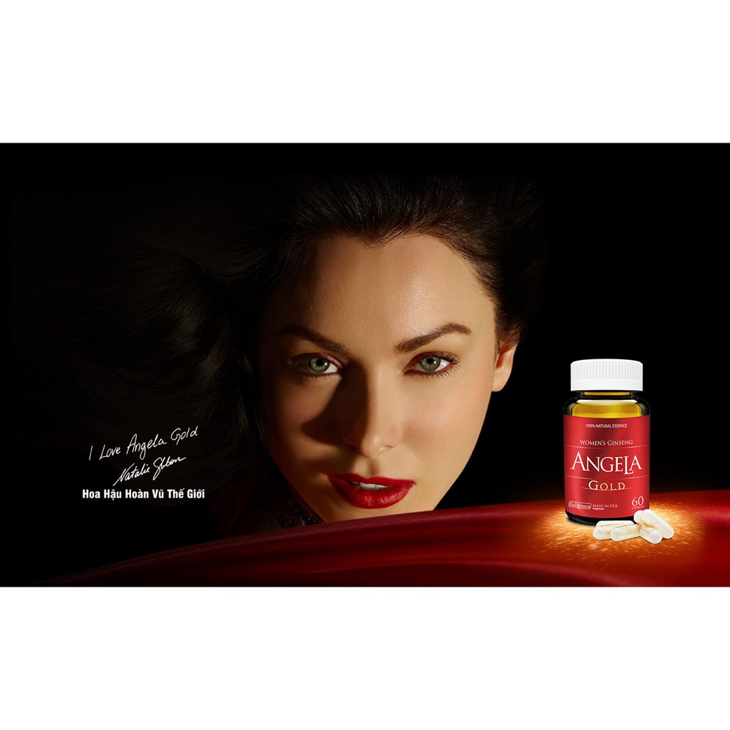 Sâm Angela Gold - Sáng da, đẹp da, chống lão hóa, giảm cholesterol, ổn định huyết áp. Bổ sung Canxi, tăng cường sinh lý