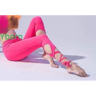 Quần tập Yoga, tập múa buộc dây Yborn