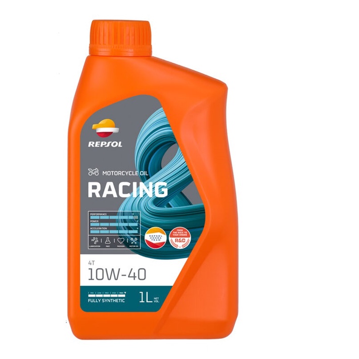 Nhớt Repsol Racing 10W40 chai 1L hoặc 1L1, 1L2, 1L3 930010