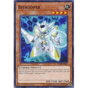 Thẻ bài Yugioh - TCG - Bitrooper / EXFO-EN005'