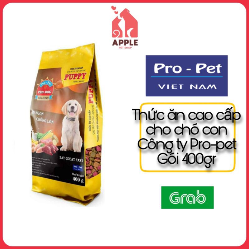 [PRO DOG PUPPY] [400GR] Thức ăn hạt cao cấp dành cho cún con