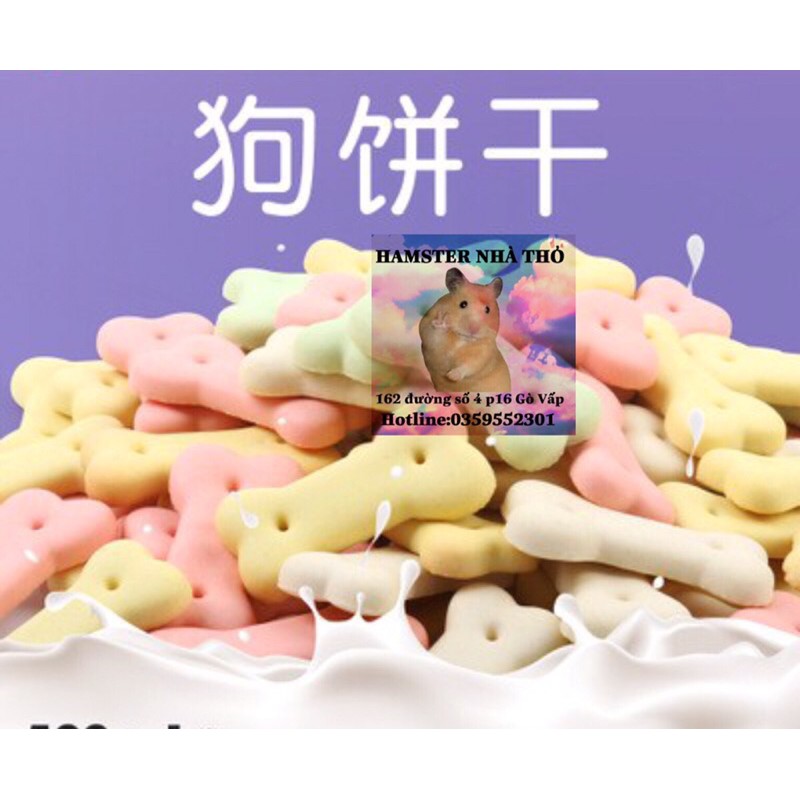 Cookie sữa mài răng 100g