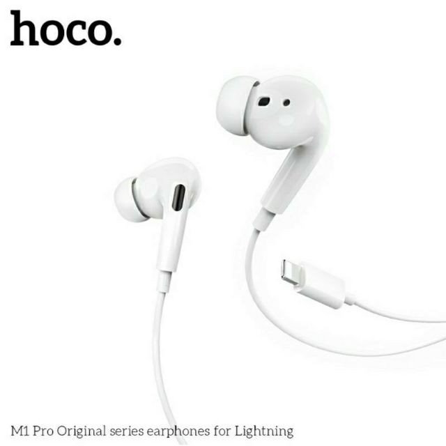 Tai nghe Nhét tai HOCO M1 PRO CHÂN 3.5MM/ LIGHTNING/ Type C âm thanh cực hay bảo hành chính hãng 12 tháng 1 đổi 1