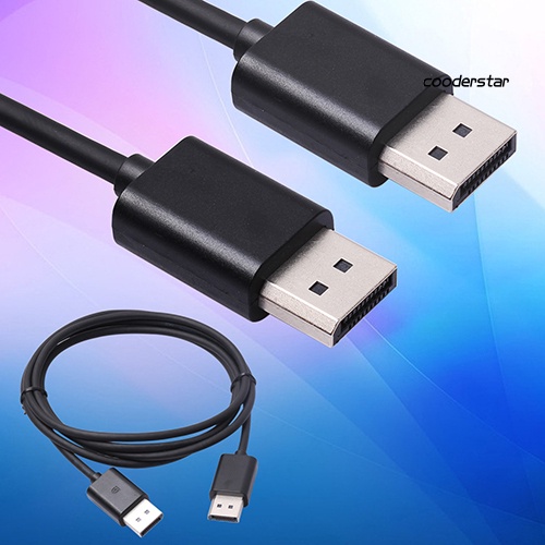 DN-PJ  1.8m DisplayPort Male to DisplayPort Male DP Adapter Cable for Desktop Monitor | WebRaoVat - webraovat.net.vn