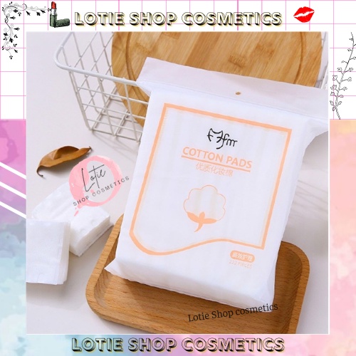 Bông Tẩy Trang 3 Lớp, Bông Tẩy Trang Cotton Pads 222 Miếng (Có ảnh thật shop chụp)