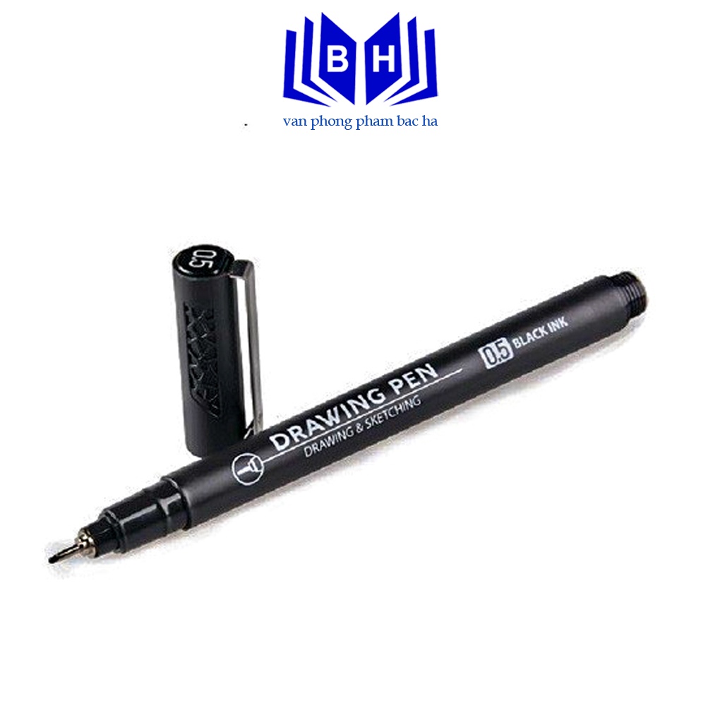 Bút Vẽ Kỹ Thuật BIZ-DW01 0.5mm - Mực Đen Phù Hợp Với Nhiều Mục Đích Khác Nhau Của Học Sinh Sinh Viên Văn Phòng