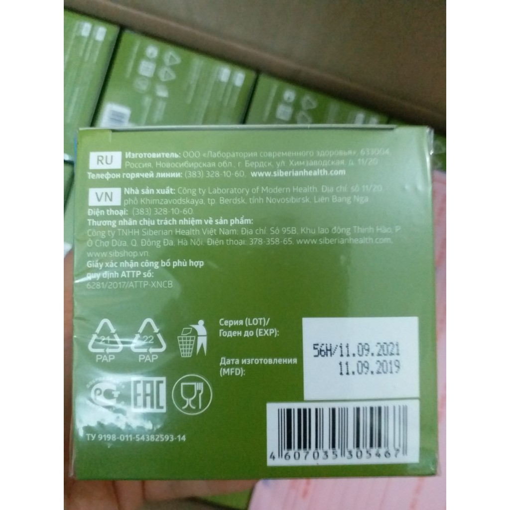 Thực phẩm bảo vệ sức khỏe Trà Thảo Mộc Seber Nuur Siberi Nga | BigBuy360 - bigbuy360.vn