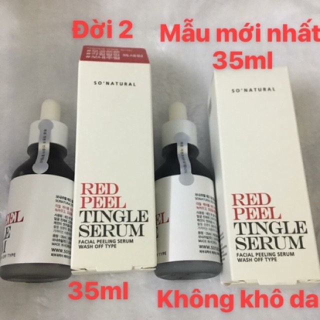 [Mẫu Mới 35ml/20ml] Thần Duợc Tẩy Da Chết Hóa Học Red Peel Tingle Serum | BigBuy360 - bigbuy360.vn