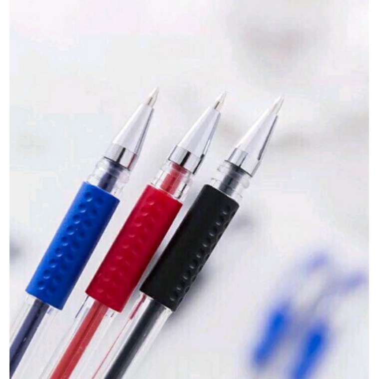 Combo ruột bút mực nước 13 cm đầu đạn to 0.5 mm, đầu kim nhỏ 0.38 set ngòi bút bi nước thay thế bút chữ A tiện dụng