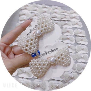Kẹp tóc mái hình nơ siêu xinh