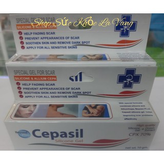 Gel Cepasil Silicone 10g -Liền sẹo-mờ sẹo