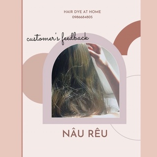 THUỐC NHUỘM TÓC - NÂU RÊU