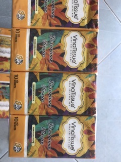  khăn giấy bỏ túi Vinatissue (10 tờ, 3 lớp)