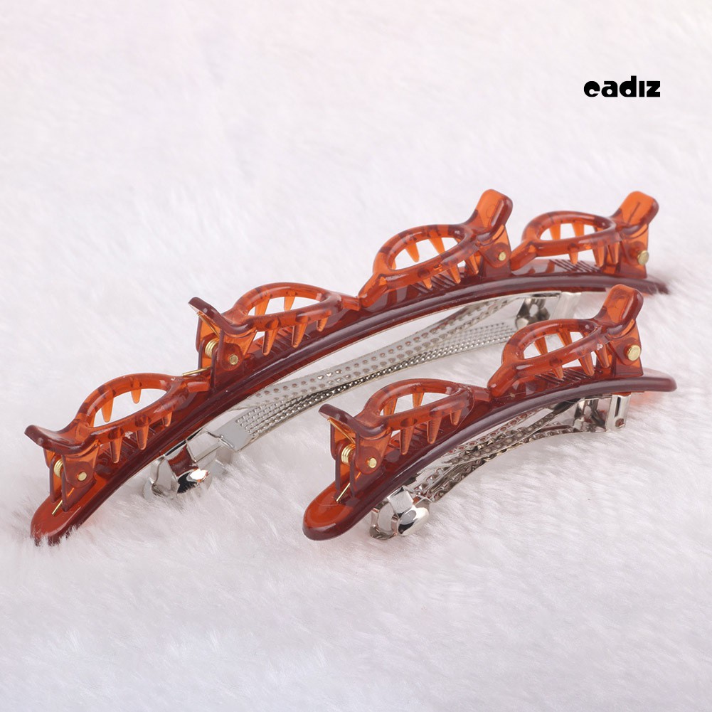 Set 2 Dụng Cụ Hỗ Trợ Tết Tóc Tiện Lợi Dành Cho Nữ