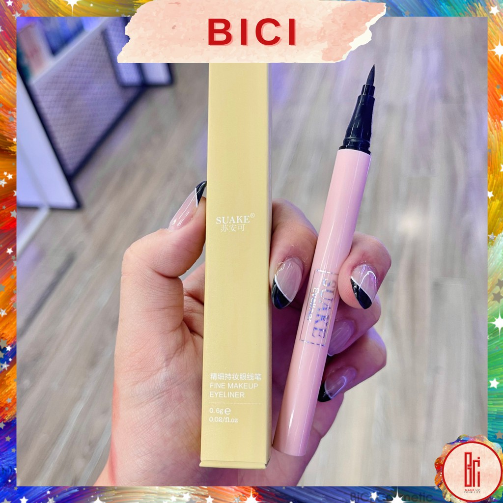 Bút Kẻ Mắt Chân Mèo Không Trôi SUAKE Fine Makeup Eyeliner | BigBuy360 - bigbuy360.vn