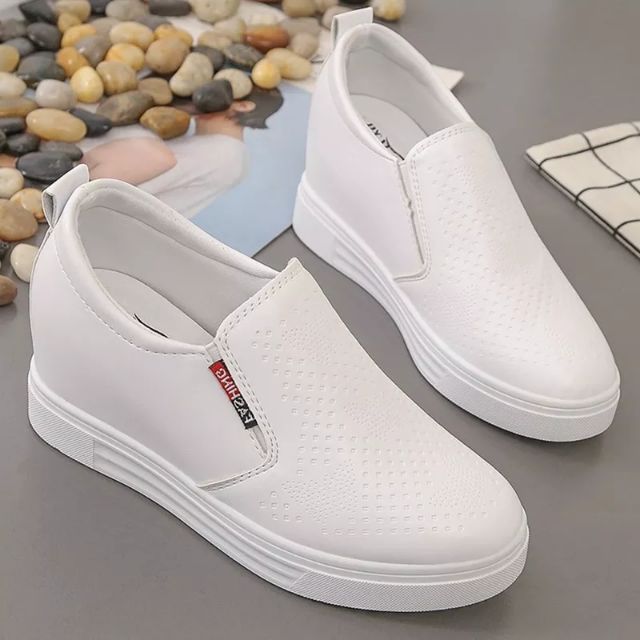 Giày nữ độn đế 7cm chất da siêu đẹp, đi êm chân 6251 | BigBuy360 - bigbuy360.vn