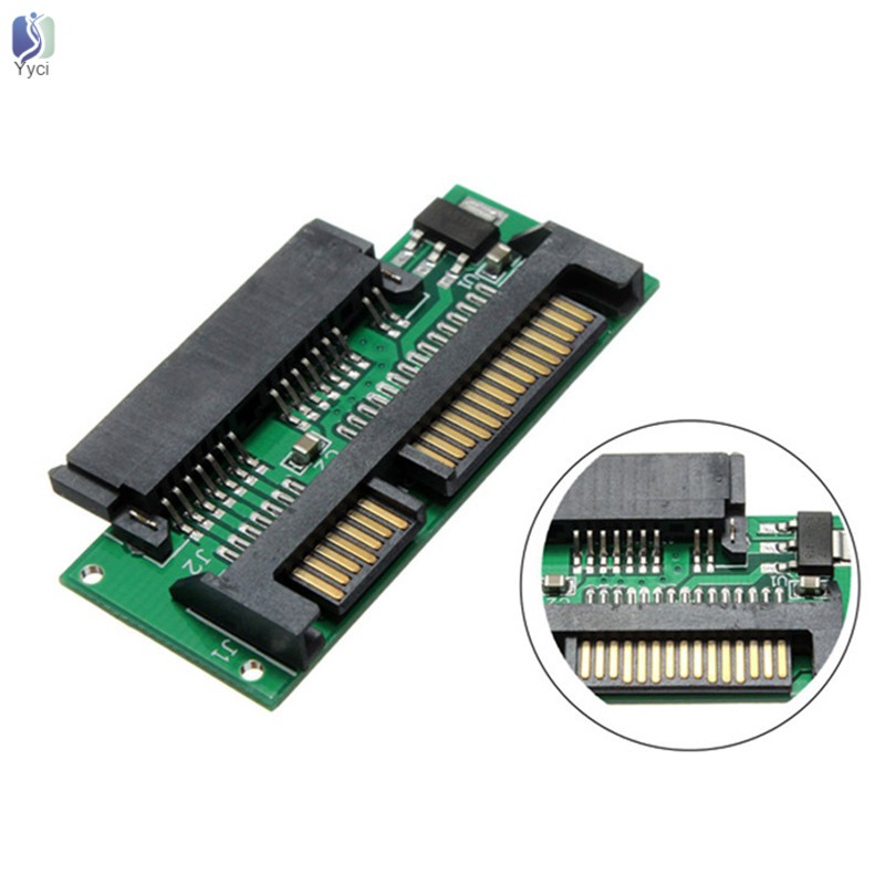 Yy 1.8 Inch Micro SATA to 2.5 Inch SATA Adapter Hard Disk Converter Card @VN
