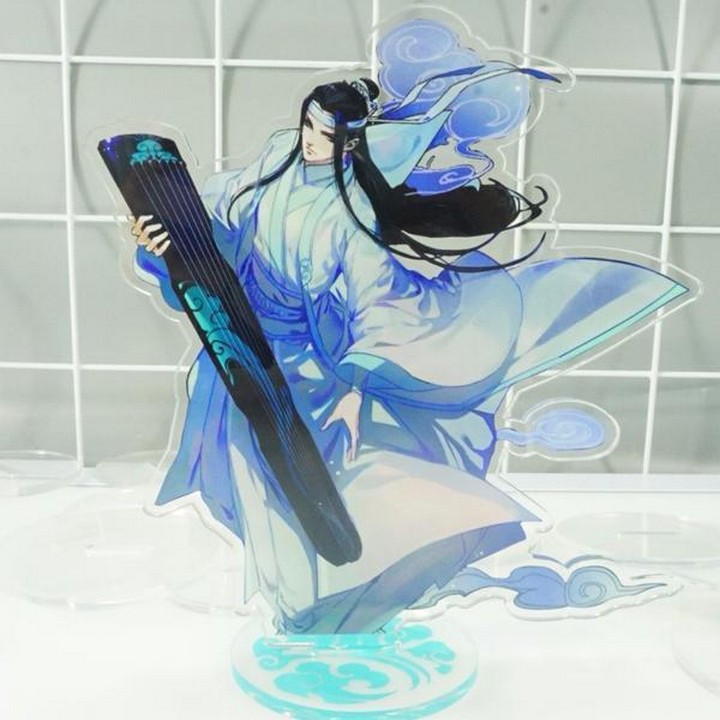 Standee Ôn Ninh Ma Đạo Tổ Sư Trần Tình Lệnh Lam Vong Cơ Ngụy Vô Tiện Tượng Acrylic Standee Anime mica mô hình