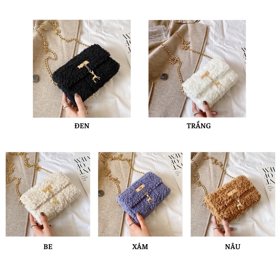 Túi Tự Đan Handmade, Túi Len Tự Đan Lông Xù [Có Video Hướng Dẫn]